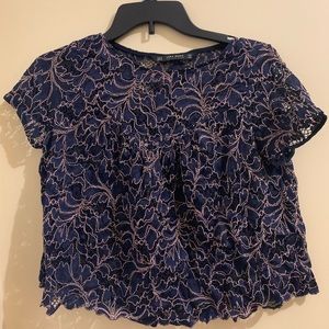 Zara lace top